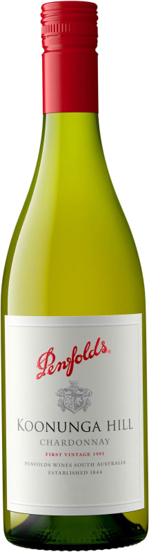 Penfolds Koonunga Hill Chardonnay 2023 Front Bottle Shot