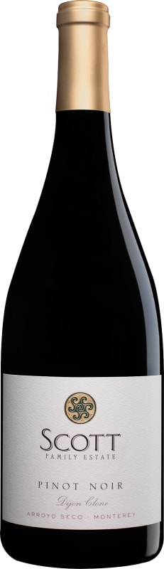 Scott Family Estate Arroyo Seco Pinot Noir 2016 Front Bottle Shot