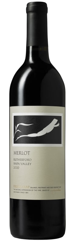 Frog's Leap Merlot 2020 Front Bottle Shot