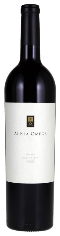 Alpha Omega Malbec 2012 Front Bottle Shot