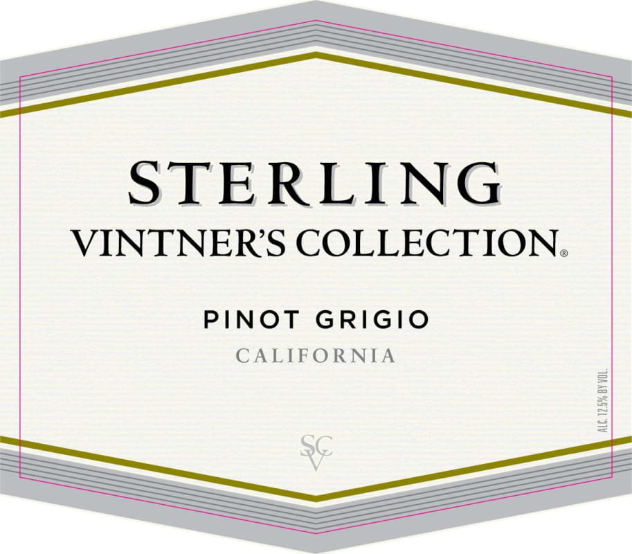 Sterling Vintner's Collection Pinot Grigio 2010 Front Label