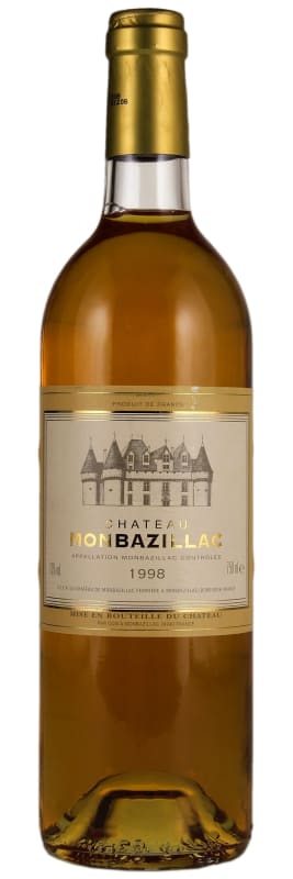 Chateau Monbazillac (375ml half bottle) 1998 Front Bottle Shot