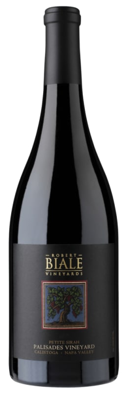 Robert Biale Vineyards Palisades Vineyard Petite Sirah 2014 Front Bottle Shot
