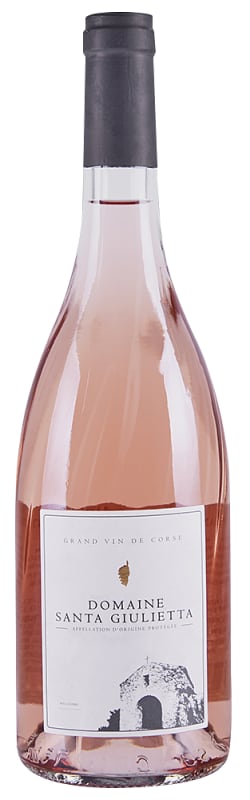 Domaine Santa Giulietta Vin de Corse Rose 2021 Front Bottle Shot