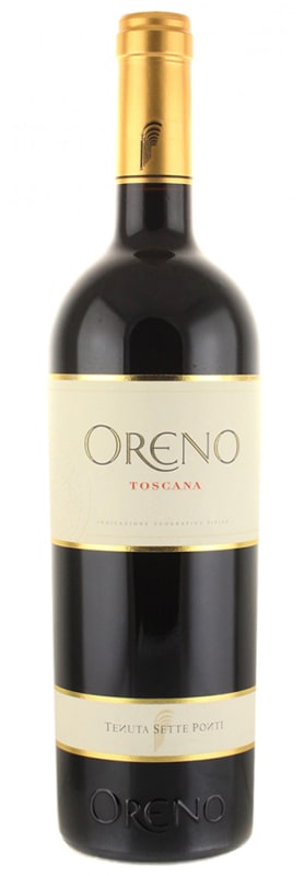 Tenuta Sette Ponti Oreno 2001 Front Bottle Shot