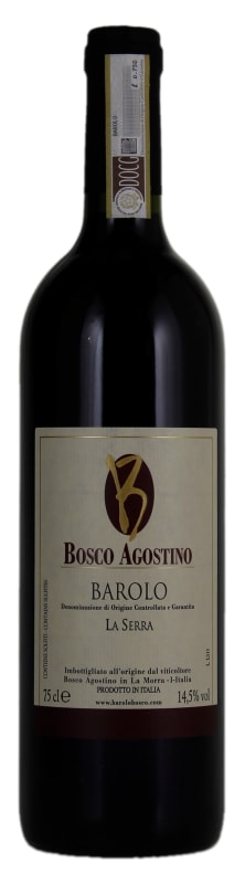 Agostino Bosco Barolo La Serra 2016 Front Bottle Shot