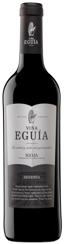 Vina Eguia Reserva 2012 Front Bottle Shot