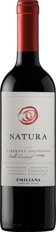 Natura Cabernet Sauvignon 2017 Front Bottle Shot