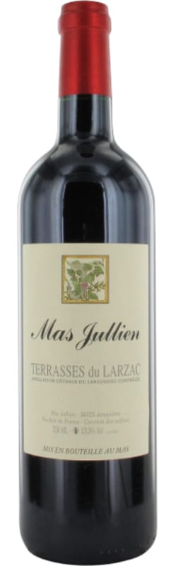 Mas Jullien Coteaux du Languedoc Terrasses du Larzac 2012 Front Bottle Shot