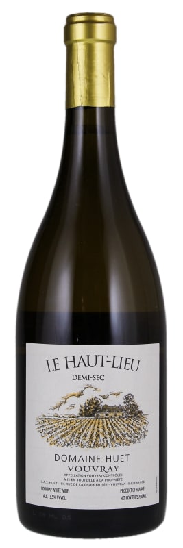 Domaine Huet Le Haut Lieu Demi-Sec 2018 Front Bottle Shot
