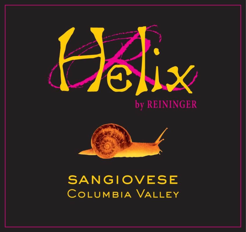 Reininger Helix Sangiovese 2008 Front Label