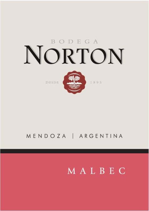 Bodega Norton Malbec 2011 Front Label