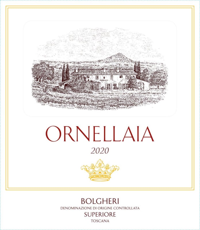 Ornellaia (1.5 Liter Magnum) 2020 Front Label