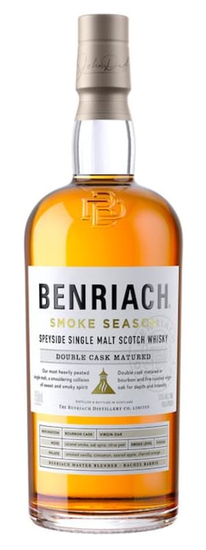 Benriach Smoke Season Speyside Single Malt Scotch Whisky Front Bottle Shot