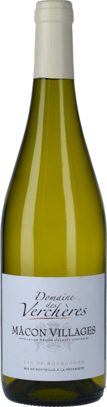 Domaine des Vercheres Macon Villages 2018 Front Bottle Shot