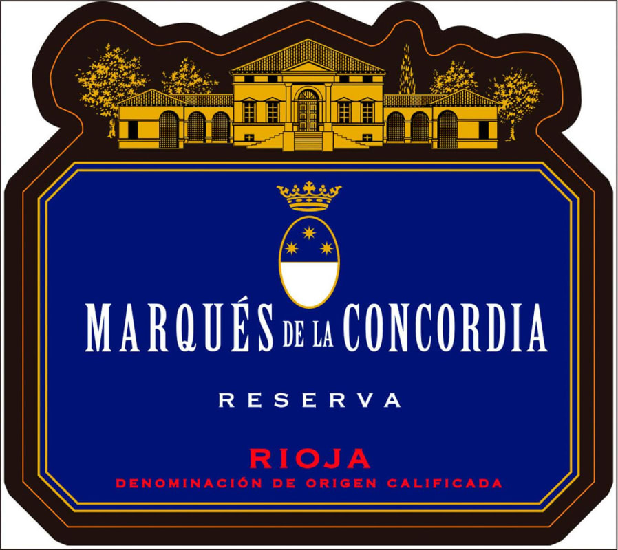 Marques de la Concordia Reserva 2008 Front Label