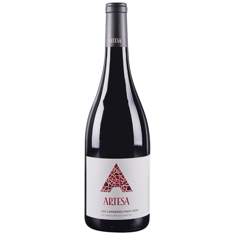 Artesa Carneros Pinot Noir 2016 Front Bottle Shot