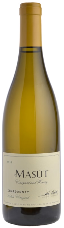 Masut Estate Vineyard Chardonnay 2019 Front Bottle Shot