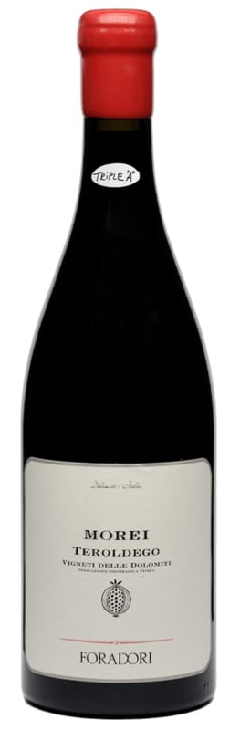 Foradori Morei Teroldego 2022 Front Bottle Shot