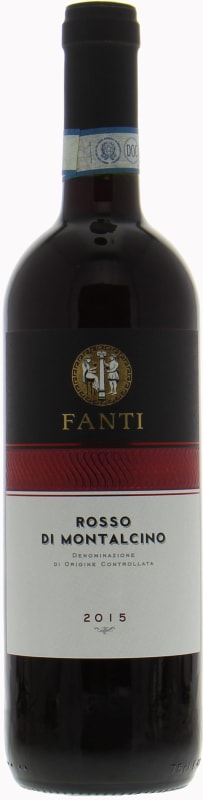 Fanti Rosso di Montalcino 2015 Front Bottle Shot