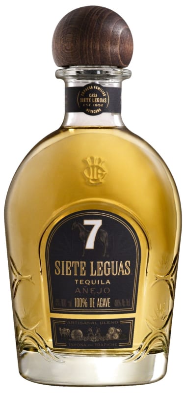 Siete Leguas Anejo Tequila (700ML) Front Bottle Shot