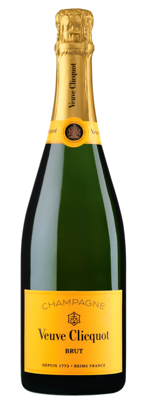 Veuve Clicquot Yellow Label Brut with Ice Jacket Front Bottle Shot