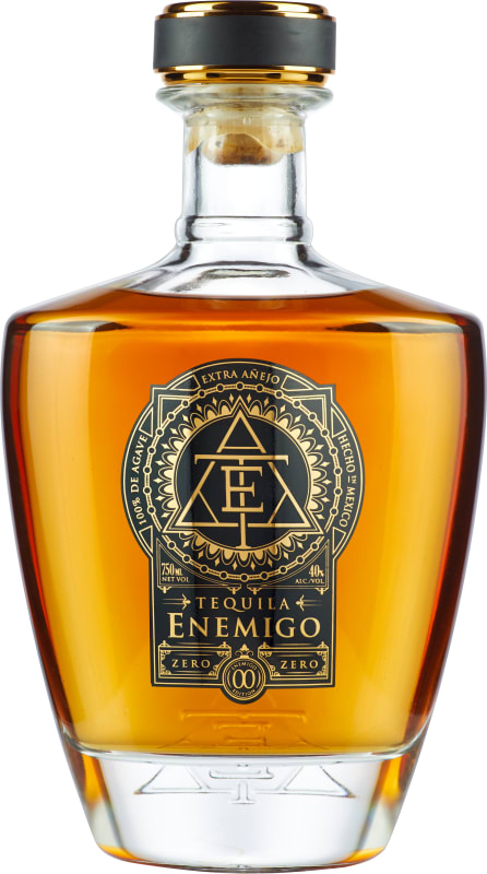 Enemigo 00 Extra Anejo Front Bottle Shot