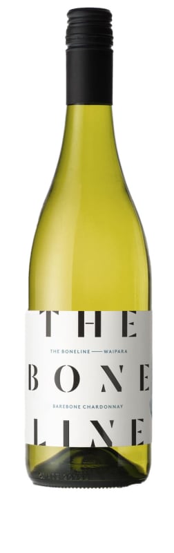 The Boneline Barebone Chardonnay 2018 Front Bottle Shot