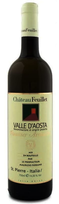 Chateau Feuillet Moscato Bianco 2016 Front Bottle Shot