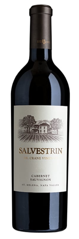 Salvestrin Dr. Crane Vineyard Estate Cabernet Sauvignon 2020 Front Bottle Shot