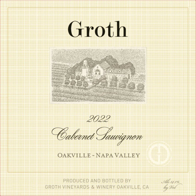 Groth Cabernet Sauvignon (1.5 Liter Magnum) 2022 Front Label