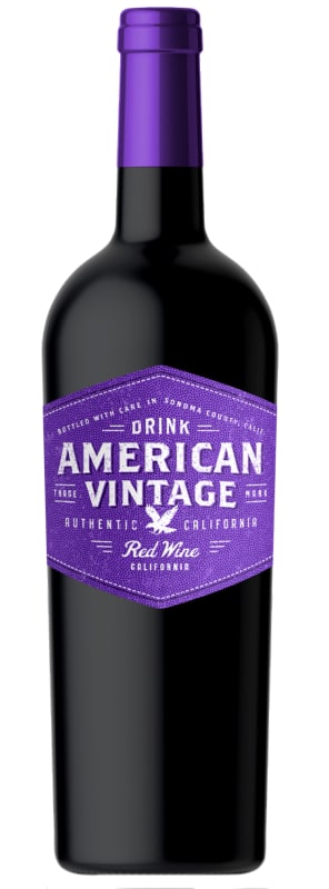 Secret Indulgence American Vintage Red Blend 2018 Front Bottle Shot