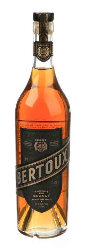 Bertoux Brandy Front Bottle Shot