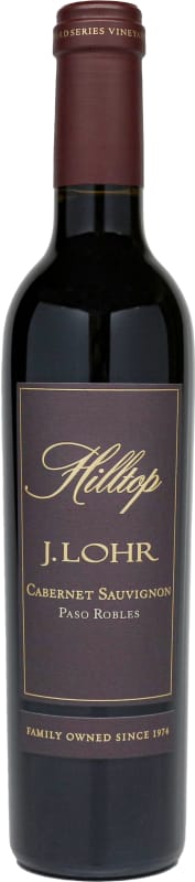 J. Lohr Hilltop Cabernet Sauvignon (375ML half-bottle) 2018 Front Bottle Shot