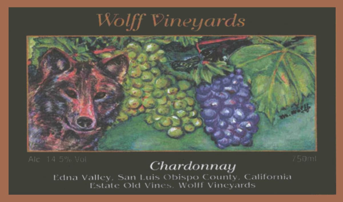 Wolff Vineyards Old Vines Chardonnay 2005 Front Label