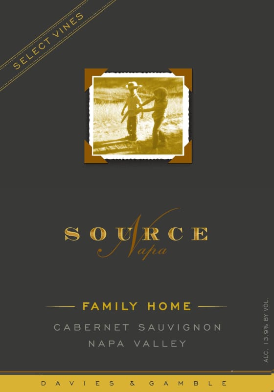 Source Napa Family Home Cabernet Sauvignon 2004 Front Label