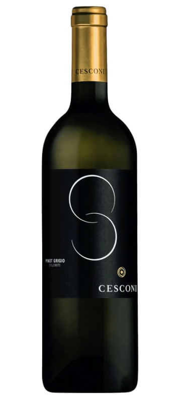 Cesconi Pinot Grigio 2019 Front Bottle Shot