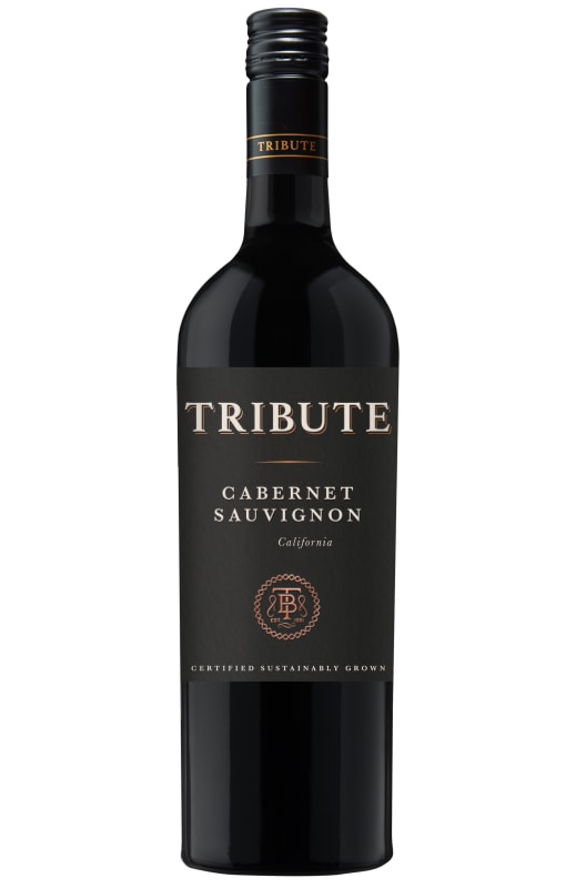 Tribute Cabernet Sauvignon 2023 Front Bottle Shot