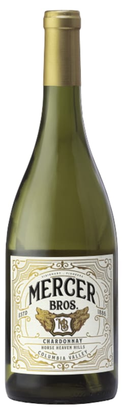 Mercer Bros. Chardonnay 2023 Front Bottle Shot