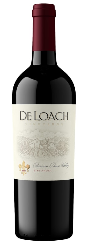 DeLoach Russian River Zinfandel 2020 Front Bottle Shot