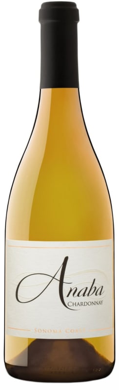 Anaba Sonoma Coast Chardonnay 2016 Front Bottle Shot