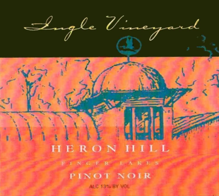 Heron Hill Winery Ingle Vineyard Pinot Noir 2007 Front Label