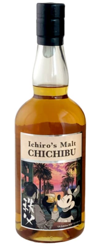 Chichibu Ichiro's Malt The US Edition (2024) Single Malt Japanese Whisky Front Bottle Shot
