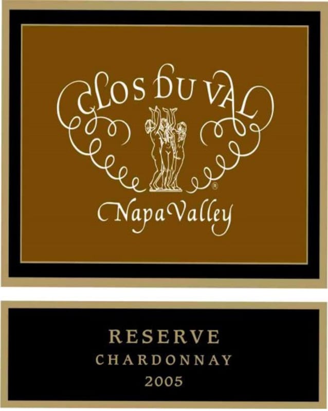 Clos du Val Reserve Chardonnay 2005 Front Label
