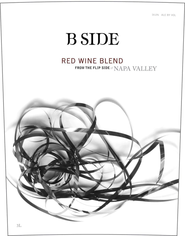 B Side Napa Valley Red Blend 2012 Front Label