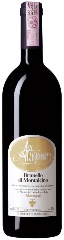 Altesino Montosoli Brunello di Montalcino 2010 Front Bottle Shot