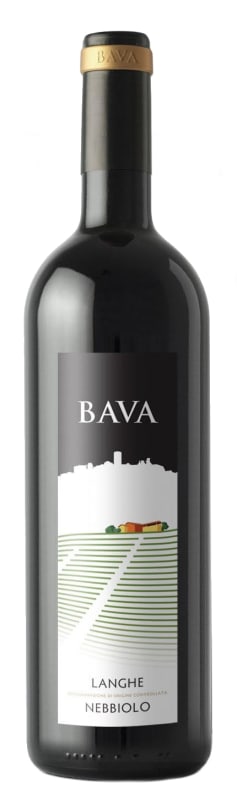 Bava Langhe Nebbiolo 2020 Front Bottle Shot