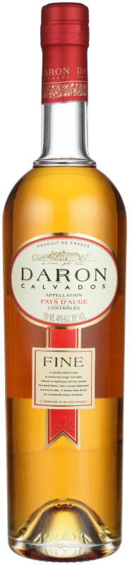 Daron Fine Calvados Front Bottle Shot