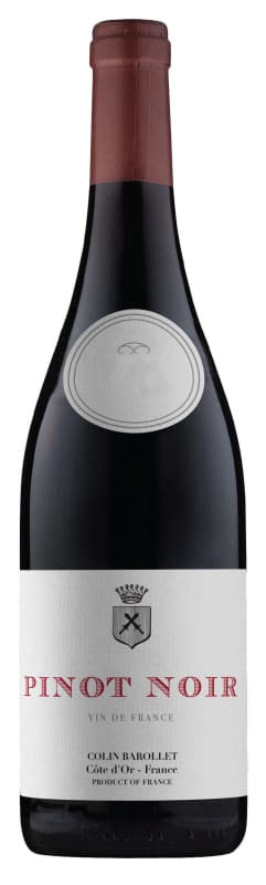 Colin Barollet Pinot Noir 2021 Front Bottle Shot