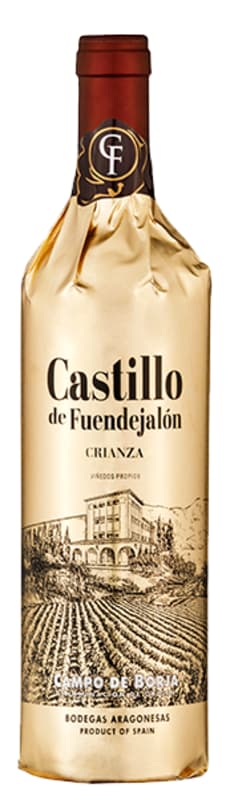 Bodegas Aragonesas Castillo de Fuendejalon Crianza 2017 Front Bottle Shot
